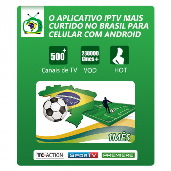 Cartão mensal (Brasil TV Móvel Standard)