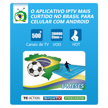 Cartão semestral (Brasil TV Móvel Basic)